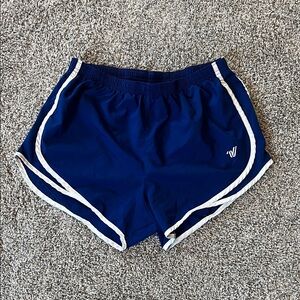 Women's Blue Athletic Shorts